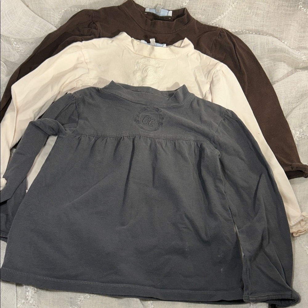 Tartine et Chocolate bundle of 3 tops size 4A